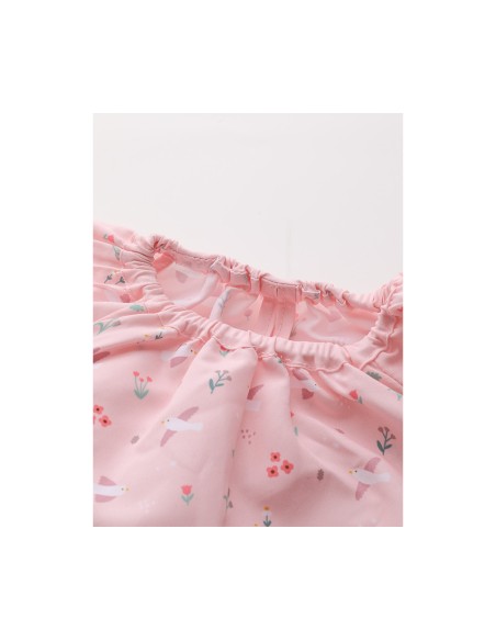 Babi con bolsillo Blossom Birds | Tutete