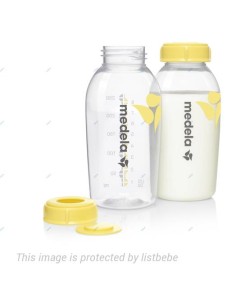 BOTELLA-BIBERÓN 250ML P. LECHE MATERNA 2 UDS./CN:153843.7