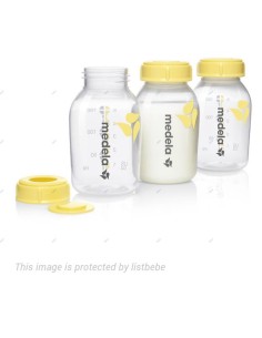 BOTELLA-BIBERÓN PARA LECHA MATERNA (3 UDS.) / CN:153842.0