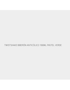 TWISTSHAKE BIBERÓN ANTICÓLICO 180ML PASTEL VERDE 2